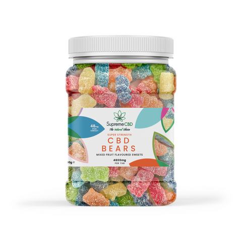 Super Strength CBD Gummy Bears (4800mg)