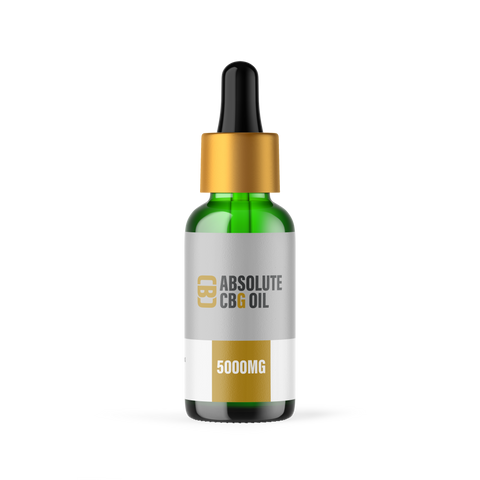 CBD Asylum Absolute CBG Oil 5000mg | High Strength CBG Oil with Peppermint | 30ml