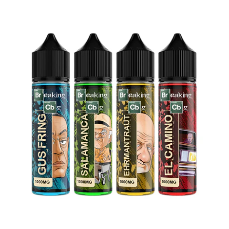 Breaking CBG 1000mg Isolate E-Liquid 50ml (50/50 VG/PG)
