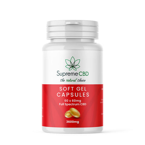 CBD Gel Capsules 3600mg