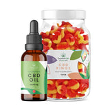 CBD Oil 30ml (6000mg) & Large CBD Gummies Bundle
