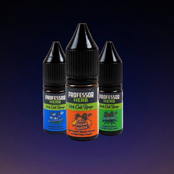 Professor Herb H4CBD Vape Liquid Bundle – 3 × 10ml, 1700mg Each