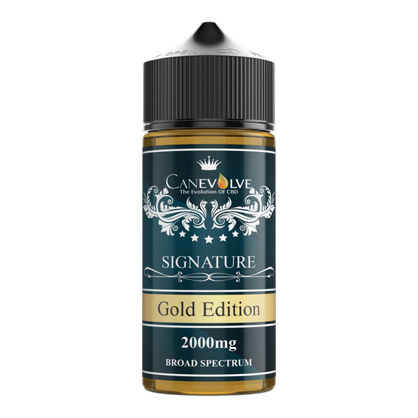 Canevolve Gold Edition - Signature Series CBD E-Liquid 2000mg - 100ml