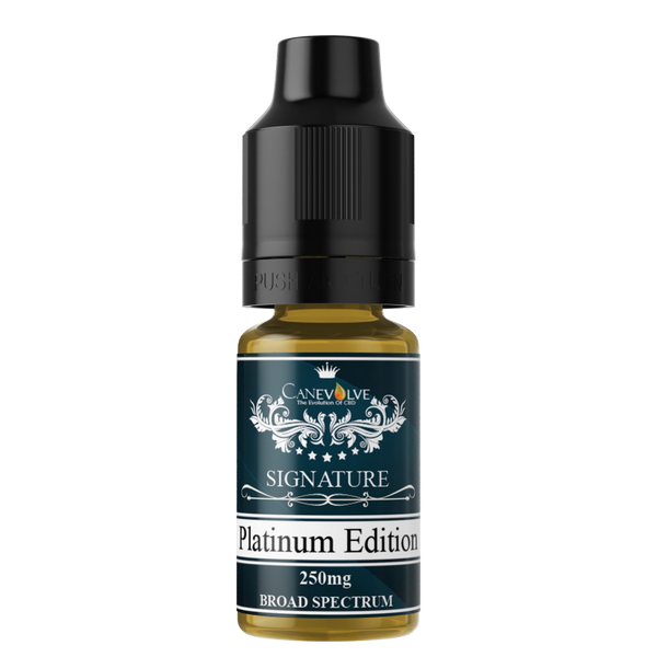 Canevolve Platinum Edition CBD E-Liquid 250mg 10ml (Signature Series 50/50)