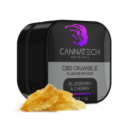Cannatech 95% CBD 3% CBG Crumble - 1g