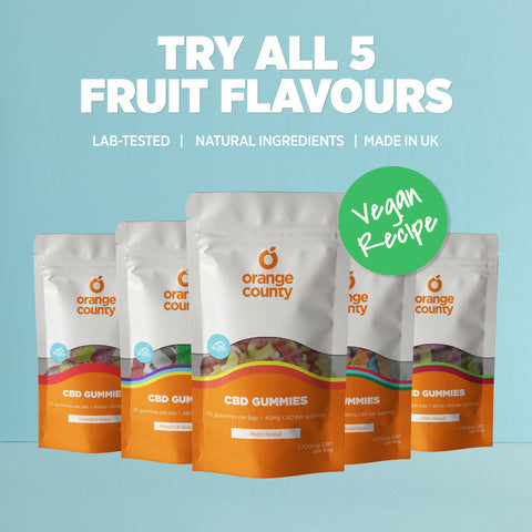 CBD Gummy Cherries (Small Tub)