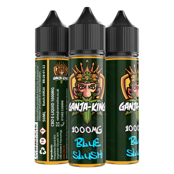 Ganja King 1000mg CBD 50ml E-Liquid (50VG/50PG) LJVapes Ganja King 1000mg CBD 50ml E-Liquid (50VG/50PG) LJVapes