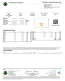 Broad Spectrum CBD Wax 84.98% – High-Potency Dabbing & Vaping Concentrate