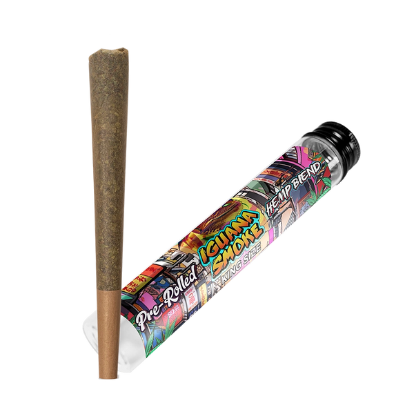 Iguana Smoke Hemp Blend King Size Pre-Roll – 1g