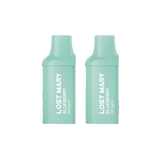 20mg Lost Mary BM600 Prefilled Replacement Pods 1200 Puffs - 2 Pcs