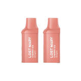 20mg Lost Mary BM600 Prefilled Replacement Pods 1200 Puffs - 2 Pcs