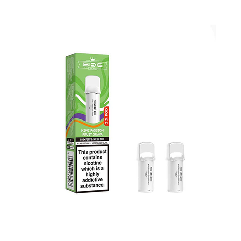 20mg SKE Crystal Pro Replacement Prefilled Pods 2ml 1200 Puffs - 2 Pcs