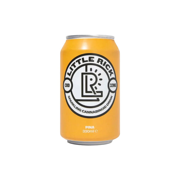 24 x Little Rick 32mg CBD Sparkling 330ml Pina