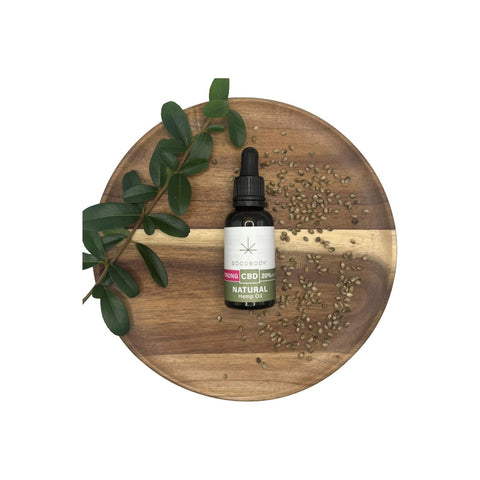 6000mg Goodbody Botanicals CBD 20% Hemp Seed Oil - 30ml