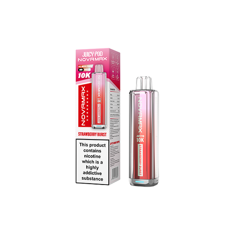 20mg Juicy Pod Novamax Prefilled Pod Vape Kit 10000 Puffs