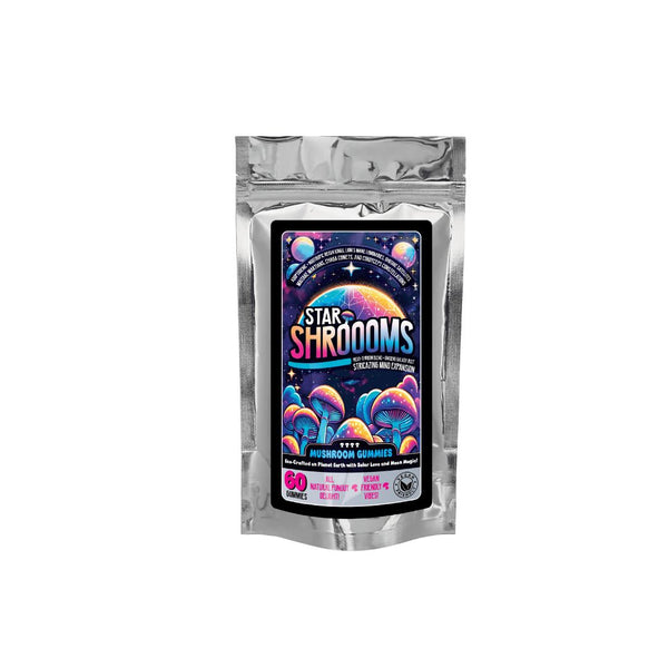 Innooova Starshroooms Nootropic + Adaptagenic Mushroom Gummies Full Pack - 60 Gummies