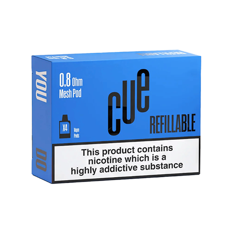 CUE 2.0 Refillable Pods 2ml - 4pcs