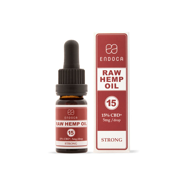 Endoca 1500mg CBD+CBDa RAW Hemp Oil Drops 10ml