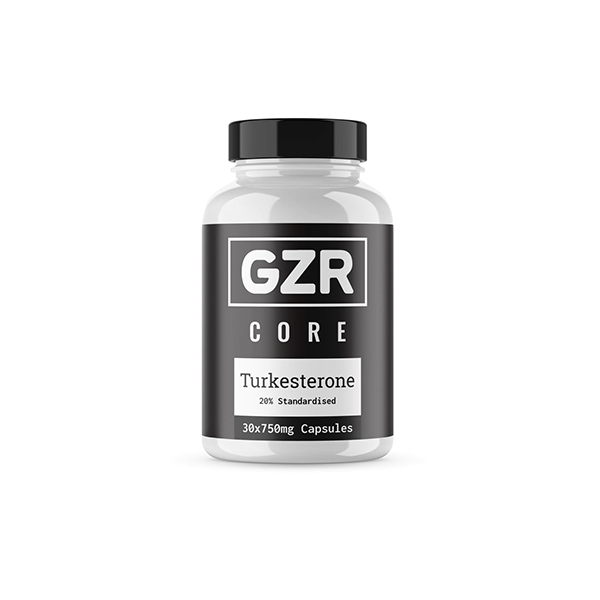 GZR 750mg Turkesterone Capsules - 30 Capsules