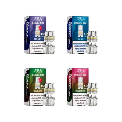 Tick Tock Recharge MINI 2K Prefilled Pods 2000 Puffs