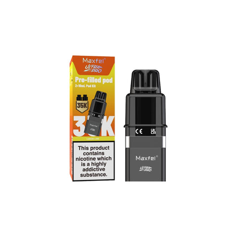 20mg Maxfel Ultra Pro Replacement Prefilled Pods 17500 Puffs