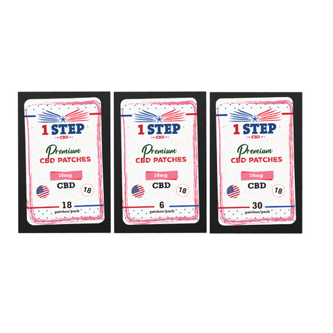 1 Step CBD 10mg CBD Patches