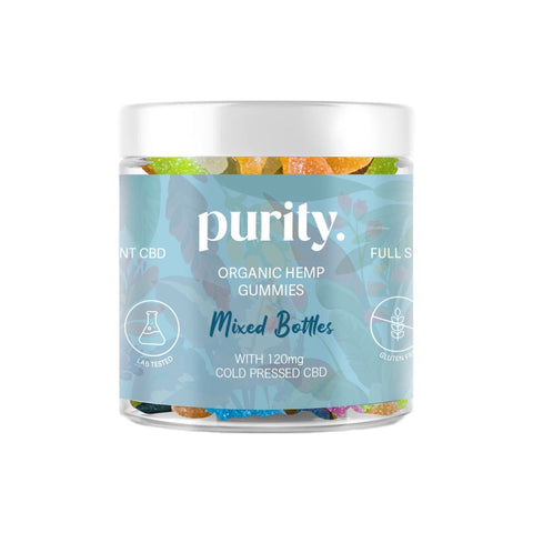 Purity 120mg Full-Spectrum CBD Vegan Gummies 150g