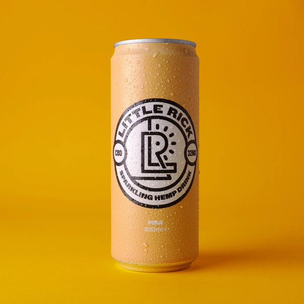 Little Rick Piña Pineapple CBD Sparkling Drink