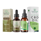 CBD Oil With FREE Lions Mane Drops