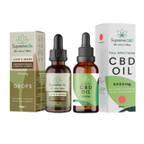 CBD Oil With FREE Lions Mane Drops