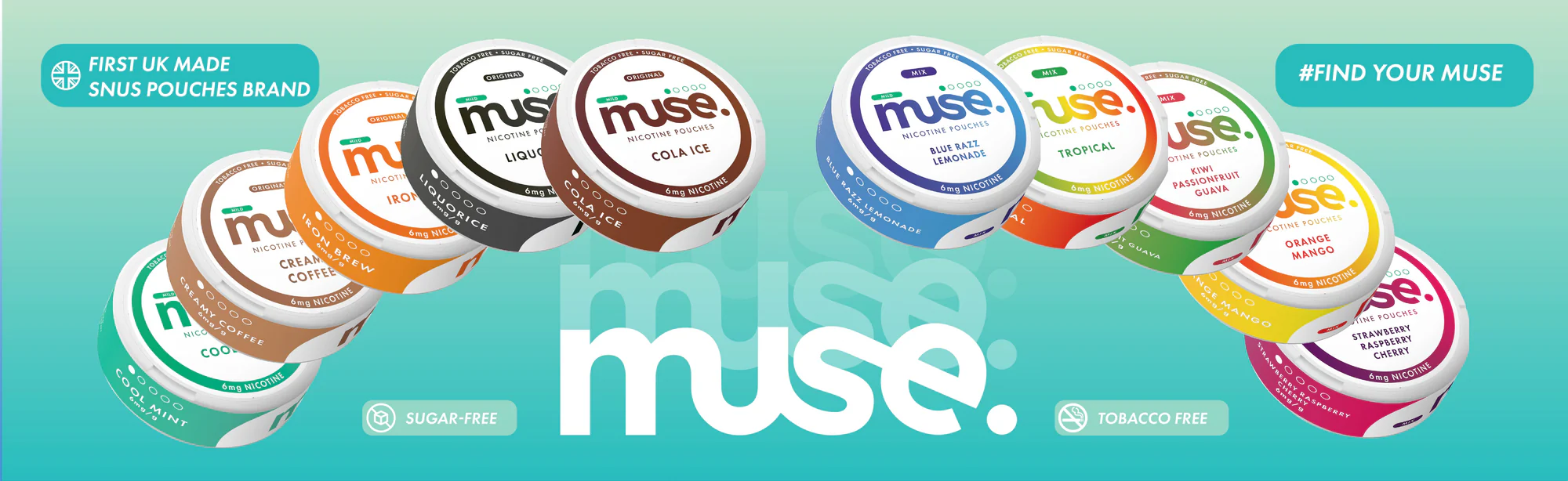 Muse Nicotine Pouches Banner