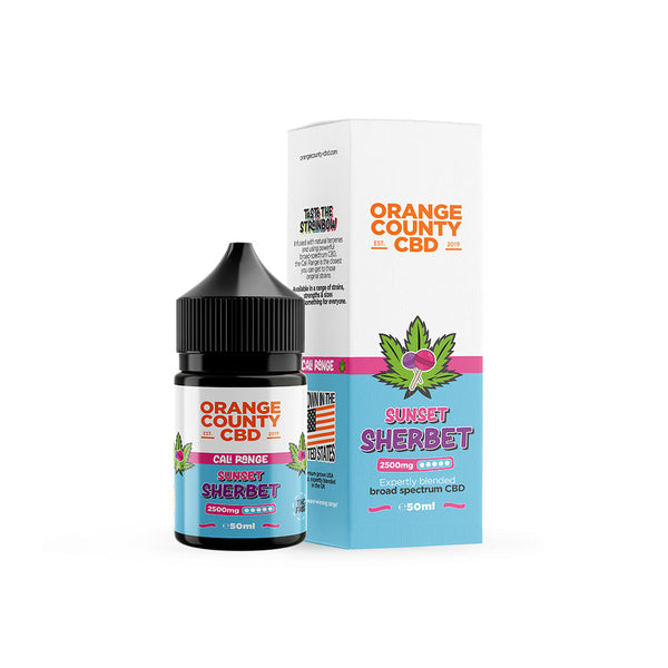 Sunset Sherbet CBD E-Liquid (50ml)