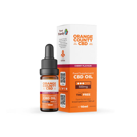 Cherry CBD Oil 500mg (10ml)