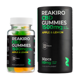 Reakiro CBD Gummies 1500mg Full-spectrum 30pcs