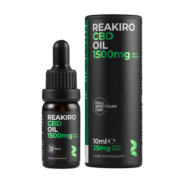 Reakiro Full-spectrum CBD Oil 1500mg - 10ml