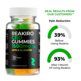 Reakiro CBD Gummies 1500mg Full-spectrum 30pcs