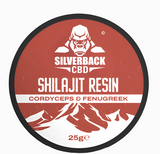Silverback CBD Shilajit Resin with Cordyceps & Fenugreek – 25g