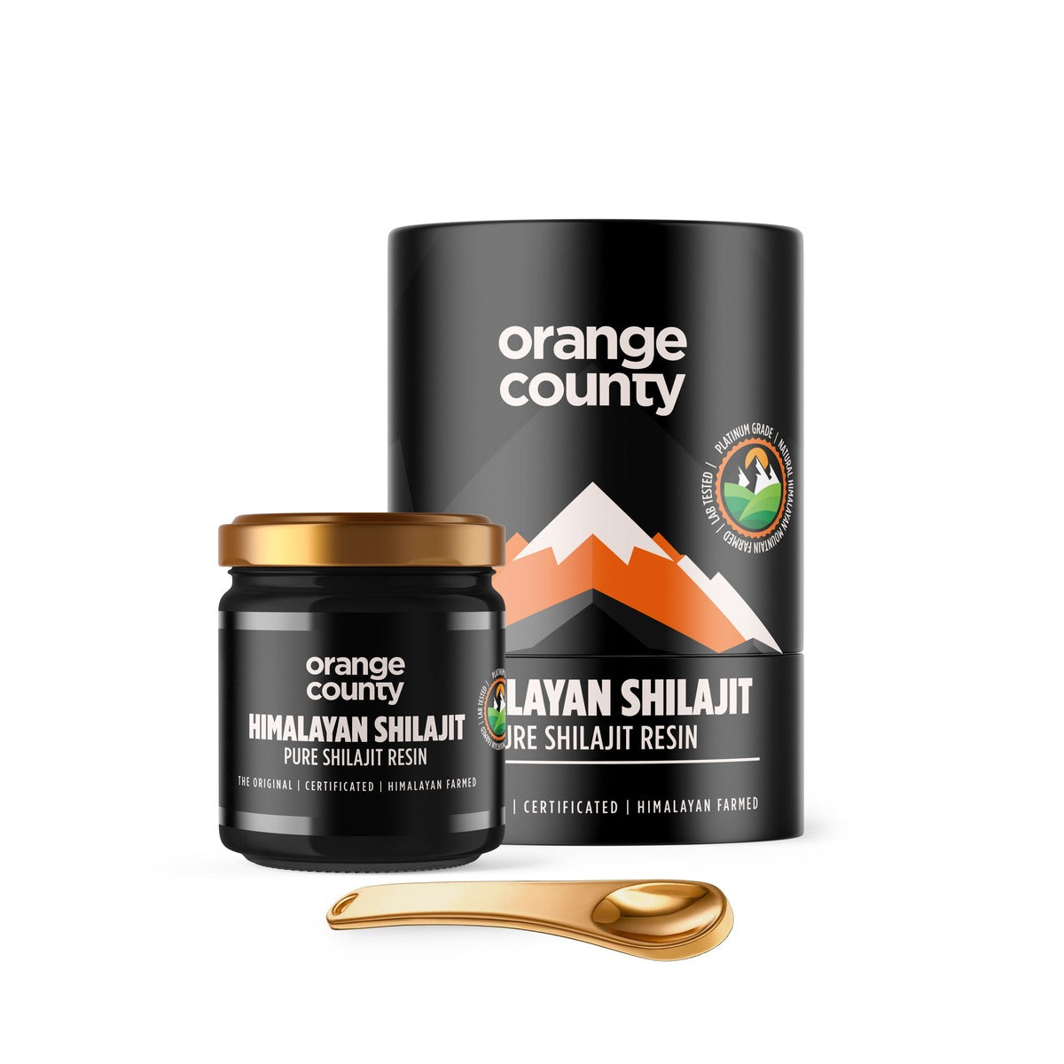Orange County Pure Himalayan Shilajit Resin 50g – 400mg Per Serving