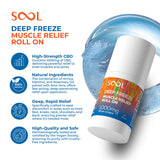 Deep Freeze Muscle Relief Roll On 1000mg CBD 50ml