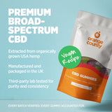 CBD Gummy Strawberries (Small Tub)