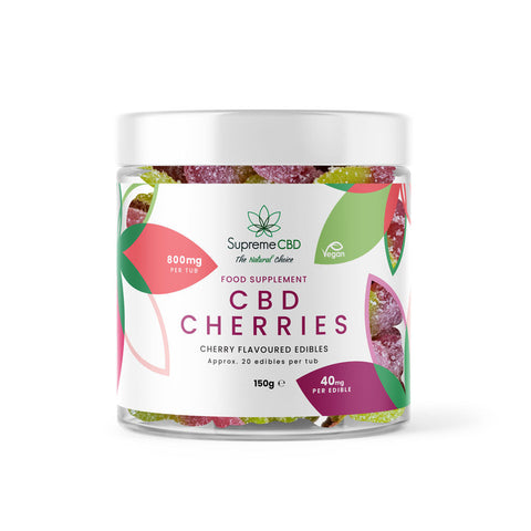 CBD Gummy Cherries (800mg)