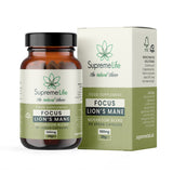 Lions Mane Mushroom Vegan Capsules - Focus (500mg)
