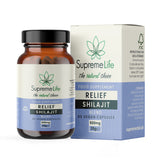 Shilajit Vegan Capsules - Relief (500mg)