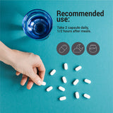 Herbalign Gas Support Capsules – 1000mg Activated Charcoal for Bloating, Digestive Relief & Gut Health