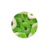 Sugar Coated Apple Rings – 40mg Broad Spectrum | Halal & Lab-Tested