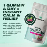 CBD Cherry Gummies 3200mg - 4800mg | 70 Gummies