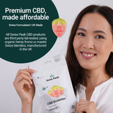 CBD Gummy Strawberries - 1200mg CBD | 20 Gummies