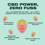 CBD Strawberry Gummies 3200mg - 4800mg | 70 Gummies