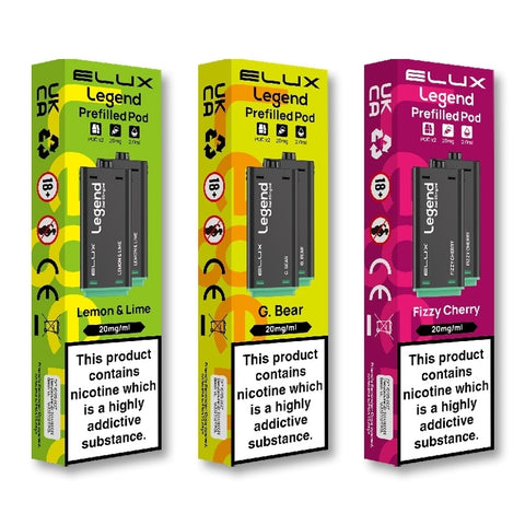 Elux Legend 1500 2-in-1 Pre-filled Pods