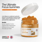 Lion's Mane Gummies | 2000mg 30 Pack